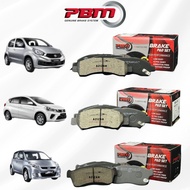 PBM Front Brake Pad -Myvi (OLD/LAGI BEST/D20N NEW)