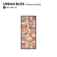 Mat-er เสื่อแทนพรม Urban Bliss สี Crimson Sunrise