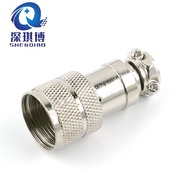 G GX16 Butt Tail Cover Threaded Aviation Plug Universal Female Shell GX16 Connector Butt Socket Conn
