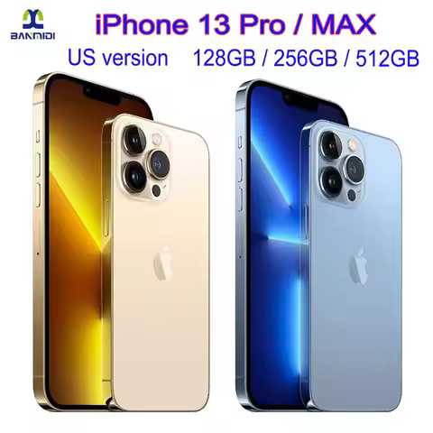 Apple iPhone 13 Pro 6.1" / iPhone 13 Pro Max 6.7" 128GB 256GB ROM Original Retina OLED RAM 6GB Face 
