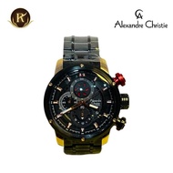 Jam Tangan Alexandre Christie 6293 MC Watches Emas Hitam