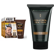 Control GX Grey Reducing 2-in-1 Shampoo and Conditioner, Gradual Hair Color & Control GX + THK Thick