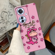 Softcase Procamera For OPPO RENO 11F Latest Silicone Cartoon Motif Crayon Shinchan Latest Cute Fashi