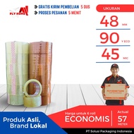 Flyhome Clear Duct Tape 2inch 90yard 48mm x 90yard 6roll 90yard ECO