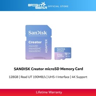 SANDISK Creator microSD Memory Card - 128GB