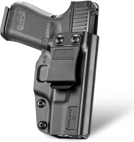 Only Fit for G19, G19X, G23, G32, G45(Gen 5, 4, 3),Polymer Belt Carry Holster,Right Handed,Inside th