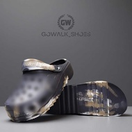 [GoWalk_Shoes]Men's Marble Pattern- Lightweight Breathable Garden Shoes, Non-Slip Summer Beach Sanda