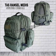 HIJAU GULTOR MEDICAL BACKPACK/ LARGE BACKPACK / Large green backpack