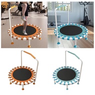 [Perfeclan] Kids Trampoline Indoor Fitness Play Exercise with Handle Foldable Trampoline