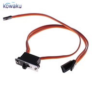 [vsrhkq] JR 3 Way Connector Plug Cable Wire Harness w/ On/Off Power Switch for RC Car