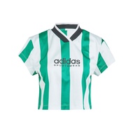 Adidas COLORBLOCK Crop Top Womens Forest Green IM4997