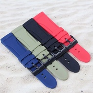 Strap 22mm 24mm Silicone Rubber Watch Strap