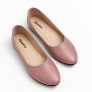 Flatshoes Bata Fellice Slop Beautiful Shoes - Women's Anti-Slip Casual Formal Ballerina Shoes - Size