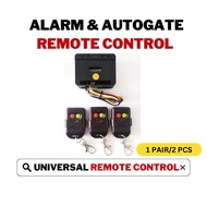 HIKVISION Door Access, Alarm &amp; Autogate Universal Remote Control Set 330Mhz/433Mhz With 3 Units Transmitter &amp; 1 Receiver