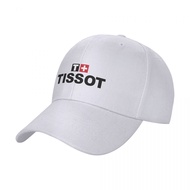 New Product Tissot Logo Solid Color Curved Brim Cap Baseball Cap Curved Brim Hat Hat Men Women Same Style Sports Outdoor Sun Hat Adjustable 9 Colors