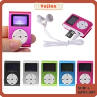 YUJINX MP3 Player Rechargeable Digital Mini Music Media