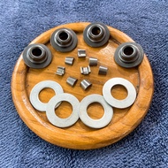 Retainer With Valve Nail 4-Valve Cover Set For 4.5 Mm Shaft 4-Valve Wave125 Model Wave125