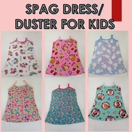 Spaghetti Dress / Duster for Kids Girls