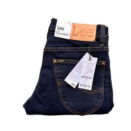 LEE 714 Powell ยีนส์ผู้ชาย   ขากระบอกเล็กออกเดฟ ผ้ายืด เอวต่ำ   เป้าซิป ผ้าหนานุ่มใส่สบาย ของแท้จากช
