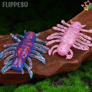 FLIPPE3U 20pcs Fishing Bait Lure, 4.2cm Length 5 Colors Assorted Soft Fishing Lure, Artificial 2.5g 