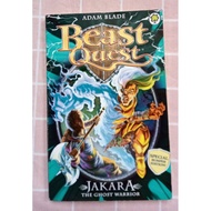 preloved BEAST QUEST : JAKARA THE GHOST WARRIOR adam blade