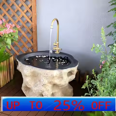 LMM Outdoor Mop Pool Courtyard Garden Terrace Sink Villa Yard Mop Pool