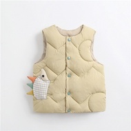 Lawadka Baby Girl Winter Clothes Waistcoat Fashion Vest for Boy Soft Sleeveless Vest for girl Age for Kids From 0 to 4years 2020