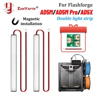24V LED Double Light Strip for Flashforge Adventurer 5M AD5M / AD5M Pro / AD5X 3D Printer High Brigh