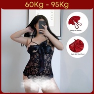 ※Sexy Lingerie Plus Size Bodysuit Nightwear Baju Tidur Seksi 大码情趣睡衣☉