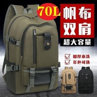 Backpack Construction Site Wear-Resistant Canvas Men's Tool Backpack Large-Capacity Wear-Resistant B