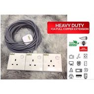 Heavy Duty 3gang Extension Socket plug