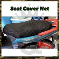 WMOTO ES125 3D SEAT COVER NET SARUNG KUSYEN JARING MOTORCYCLE ES 125 SEAT NET ASSY COVER PROTECTOR K