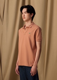 CROCODILE MOCHA MOUSSE BROWN SLIM FIT POLO SHIRT เสื้อโปโลสีนำ้ตาลมอคค่ามูส ทรงสลิมฟิต