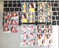 何嘉莉 張栢芝 YES貼紙咭