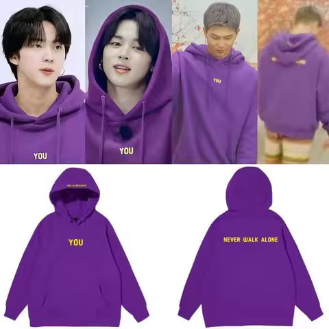 Kpop Original Hoodie Printed Seven With You 13 You Never Walk Alone Digital File Jimin Merch For Fan