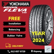 YOKOHAMA ADVAN FLEVA V701 195/55R15 165/50R15 195/50R16 215/45R17 225/4018 245/45R18 205/50R16 Tayar