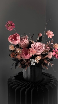 永生花盆花/桌花 - Blackpink