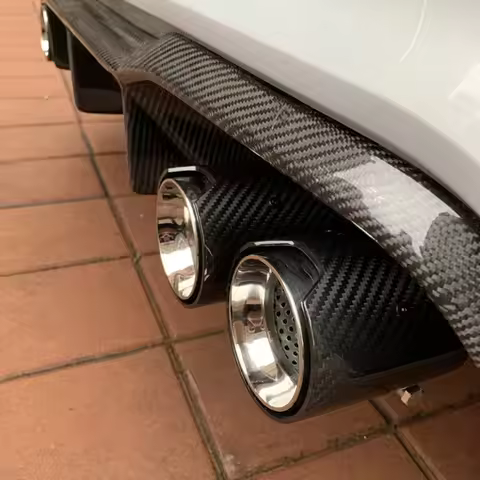 1 Pc Carbon Exhaust Pipe For BMW M135i M240i M340i F20 F21 F22 F23 M2 F87 M3 F80 M4 F82 M5 F10 M6 F1