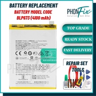 OPPO A7 CPH1901 / A3S / A5 / A5S / A12 / A12E / A31 2020 / REALME C1 / REALME 2 /  BLP673 BATTERY RE