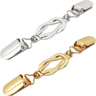 2 Pcs Waist Cincher & Shirt Clip Retro Dress Cinch Clips for Shawl,Cardigan,Sweater,Clothes & Pant T