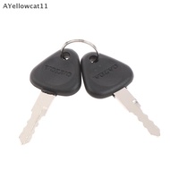 AA 2pcs for Volvo Excavator Heavy Equipment Ignition Loader Dozer Key-Fits -777 Key SG