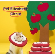 Pet Elizabeth Apple Collar Cat Collar Cone Neck Collar Kolar Kucing Sakit E Collar