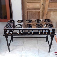 Kompor serabi solo 10 tungku + Kaki ( martabak mini )