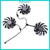 KOKO GPU Fan PLD08010S12HH for RTX3050 3060 3060TI Graphics Cards Enhances Cooling