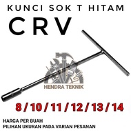 T-SOCKET WRENCH 8 10 11 12 13 14 MM CRV T-SOCKET WRENCH 8mm 10mm 11mm 12mm 13mm 14mm GOOD BLACK LONG