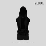 SCULPTOR® จั๊มสูท Marine Draped Romper