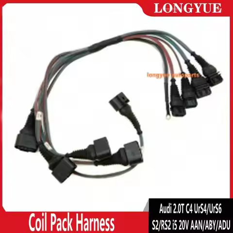 Coil Pack Harness For Audi 2.0T C4 UrS4/UrS6 S2/RS2 I5 20V AAN/ABY/ADU