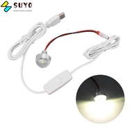 SUYO LED Spotlight, 5V USB Powered Stepless Dimming Spotlight, Energy Saving Dimmable Breathing Mode