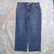 Celana Panjang Longpants Jeans Glacier Baggy Blue Washed Fading Ori
