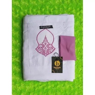 Mukena Yabasmah putih/ mukena/ mukena Hadramaut/ mukena Tarim/ mukena manset/ mukena basmah